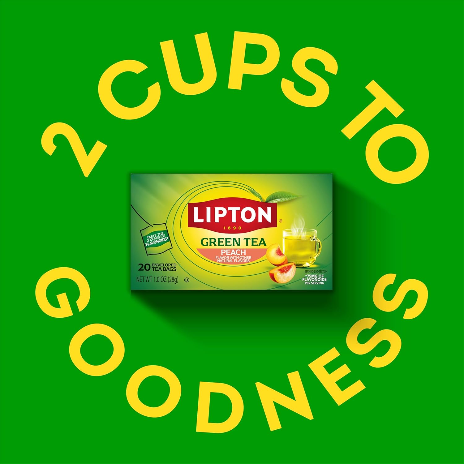 Lipton Té Verde Melocotón - vista 3